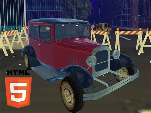 Parking Classic Car - browser game screenshot
