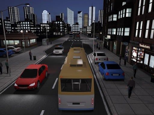 Bus Game Drive - browser game screenshot