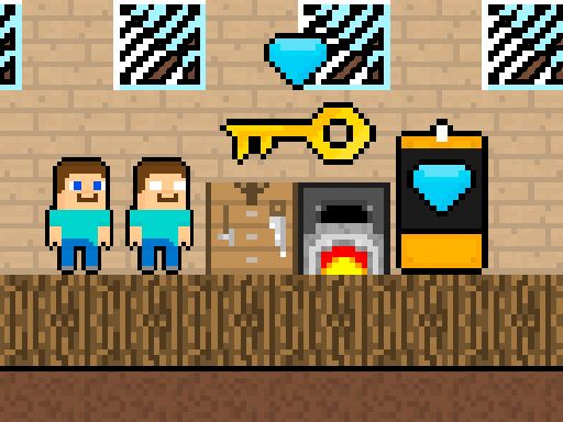 Duo House Escape - browser game screenshot