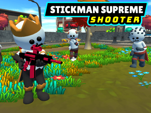 Stickman Supreme Shooter - browser game screenshot