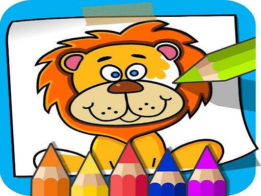 Coloring Book For Kids: Animal Coloring Pages is t - browser game screenshot
