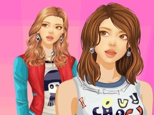 Blackpink Rose Dress Up - browser game screenshot