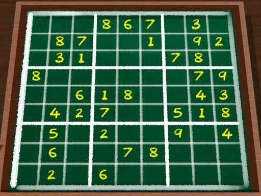 Weekend Sudoku 31 - browser game screenshot