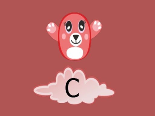 Jump Over Alphabets - browser game screenshot