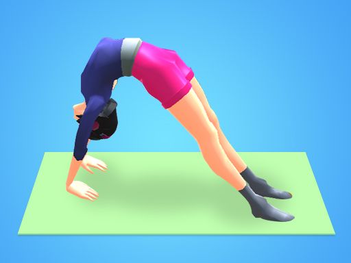 Flex Run 3D - browser game screenshot