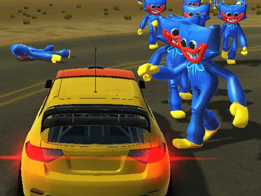 Huggy Wuggy Road - browser game screenshot