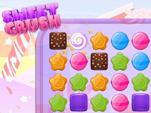 Sweet Crush - browser game screenshot