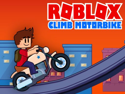 Roblox Climb Motorbike - browser game screenshot