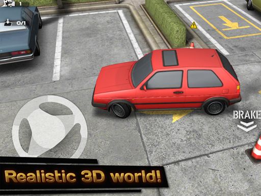 Backyard Parking 3D - Parking Master - browser game screenshot