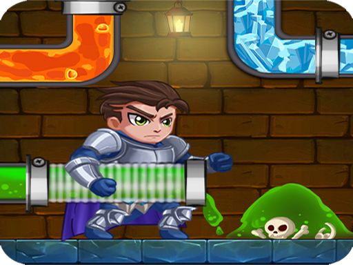 Hero Plante Rescue: Water Puzzle - browser game screenshot