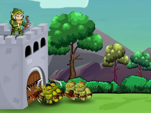 Mutant Orc Invasion - browser game screenshot