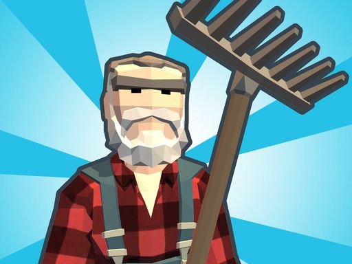 Angry Farm Crossy Road - browser game screenshot