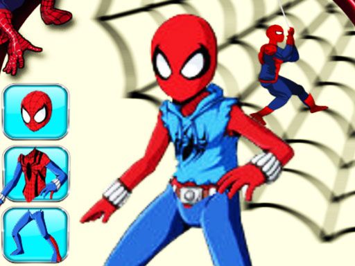 Spiderman Hero Creator - browser game screenshot