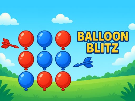 Balloon Blitz - browser game screenshot