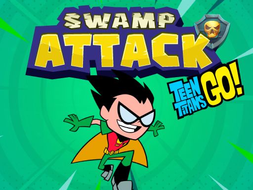 Teen Titans Go ! Swamp Attack - browser game screenshot