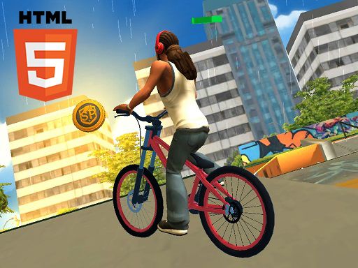 BMX Cycle Skate Mobile - browser game screenshot