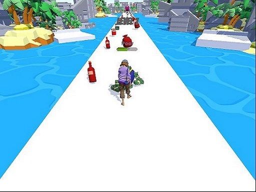 Run Rich 3D Game - browser game screenshot