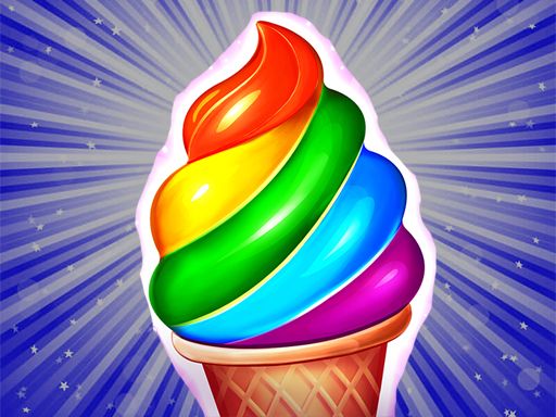 Frosty Ice Cream! Icy dessert - browser game screenshot