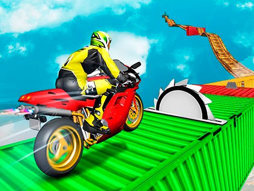 Impossible Tracks Moto Bike Race - browser game screenshot