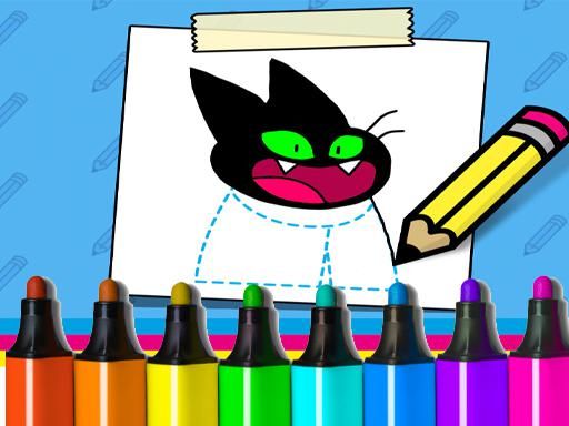 HOW TO DRAW MAO MAO HOW TO DRAW MAO MAO - browser game screenshot