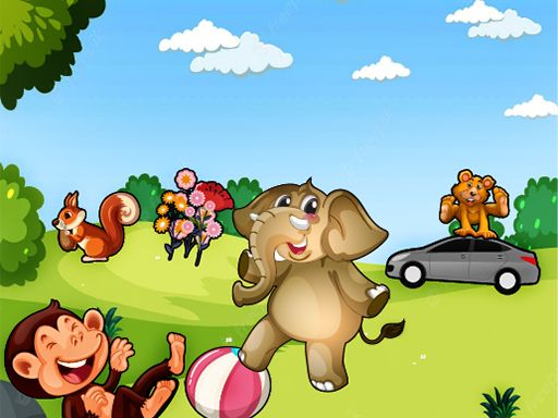 Kids match memories game - browser game screenshot