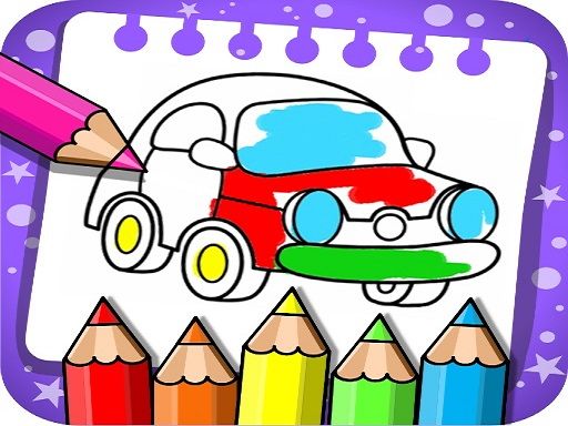 Coloring Games: Coloring Book, Painting, Glow Draw - browser game screenshot