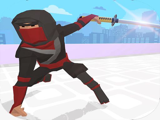 Samurai Slash Master 3D - browser game screenshot