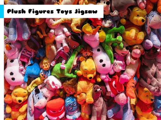 Plush Figures Toys Jigsaw Plush Figures Toys Jigsaw - browser game screenshot