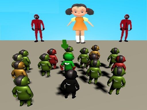squide game 3d mod - browser game screenshot