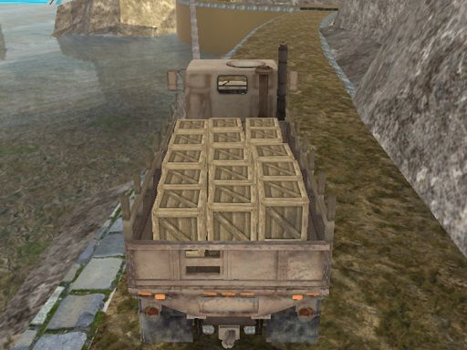 Army Cargo Drive - browser game screenshot