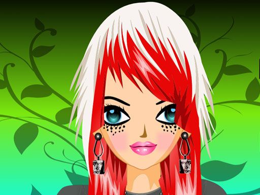 Popstar Make up - browser game screenshot