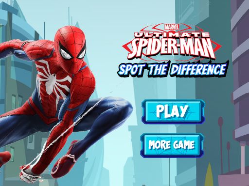 Spiderman Spot The Differences - Puzzle Game - browser game screenshot