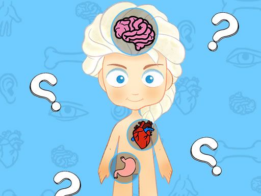Frozen Learning The Body Online - browser game screenshot