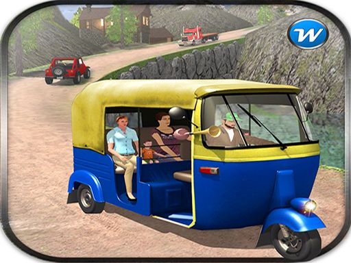 Tuk Tuk Driver - browser game screenshot