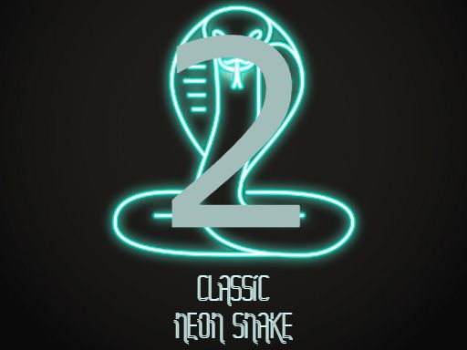 Classic Neon Snake 2 - browser game screenshot