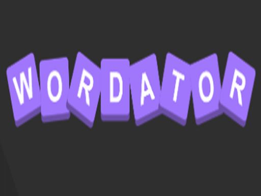 Wordator - browser game screenshot