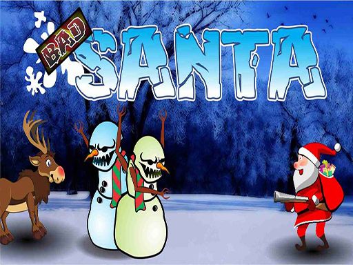 SANTA BAD - browser game screenshot