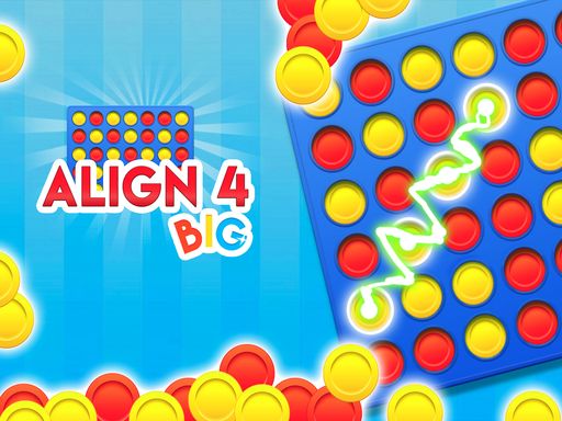 Align 4 BIG - browser game screenshot