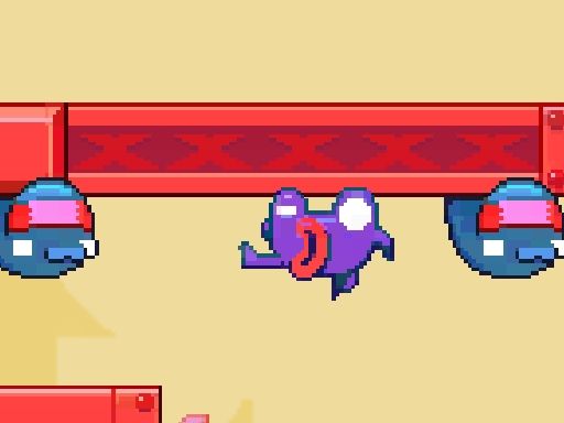 Frogy Ninja 2D - browser game screenshot