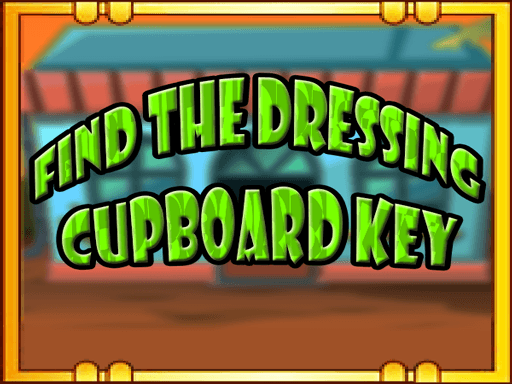 Find The Dressing Cupboard Key - browser game screenshot