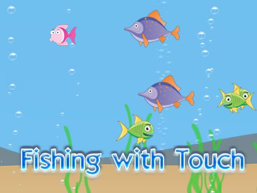 Fishing with Touch - browser game screenshot