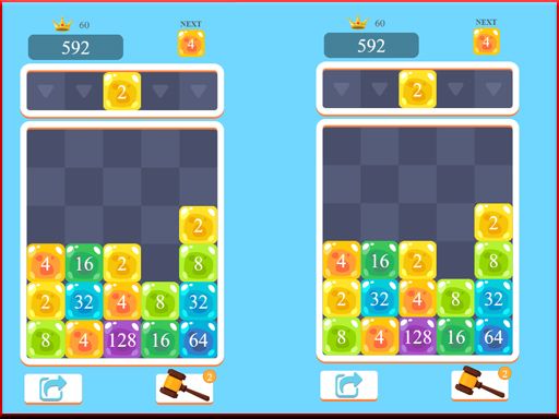 Jelly Number 1024 Jelly Number 1024 - browser game screenshot