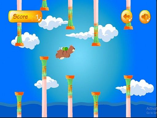 Bear Flight - browser game screenshot