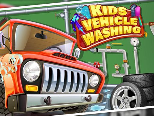 Kids Car Wash Garage for Boys - browser game screenshot