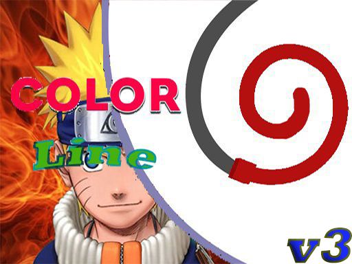 coloring lines v3 - browser game screenshot