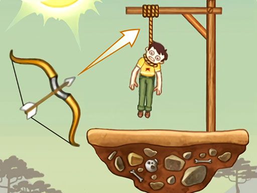 Gibbets 2: Bow Arcade Puzzle - browser game screenshot