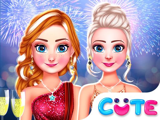 Frozen Princess New years Eve Frozen Princess New years Eve - browser game screenshot