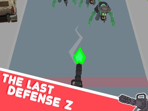 The Last Defense Z - browser game screenshot