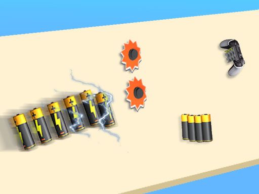 Battery Run - browser game screenshot
