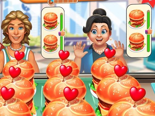 Cooking Mania 2022 - browser game screenshot